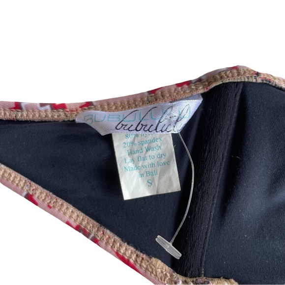 Bubalulu Malibu Strapless Bikini Top with O Ring NWOT - Picture 11 of 12